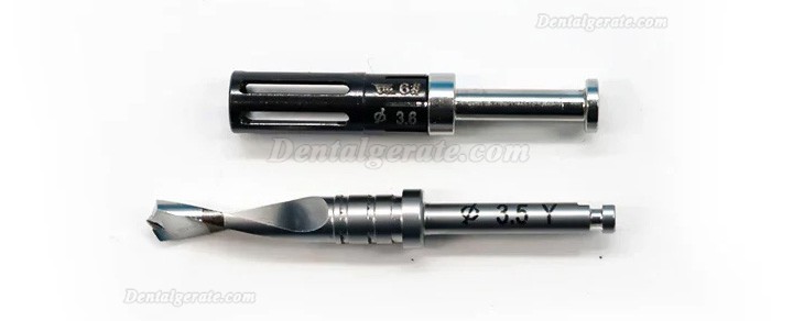 Dentales Knochensammler- und Fr&auml;sset, Knochenchip-Maker mit Stopper